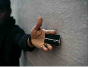 business cards are convenient